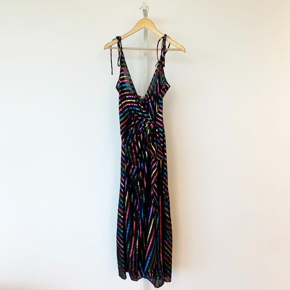 Attico Dresses & Skirts - The Attico Wrap-Front Midi Dress